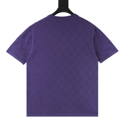 Louis Vuitton Monogram Jacquard Knit T-Shirt front view