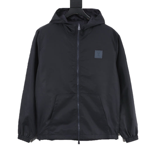 Louis Vuitton Reversible Monogram Hooded Jacket front view