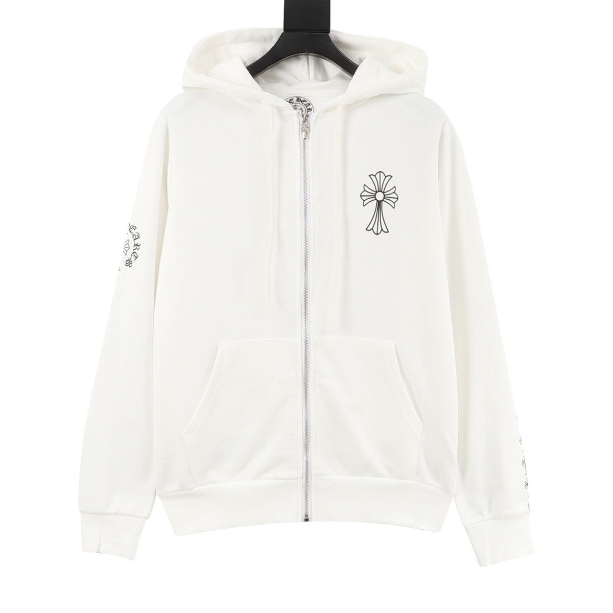 Chrome Hearts Sleeve Cross Zip Jacket front view