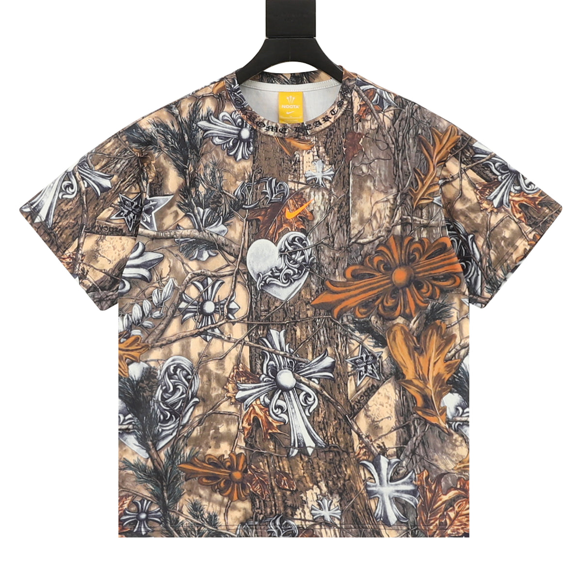 Chrome Hearts Nike Nocta All-Over Print T-Shirt front view