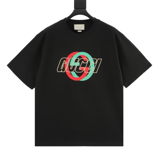 Gucci Interlocking G Puff-Print T-Shirt front view