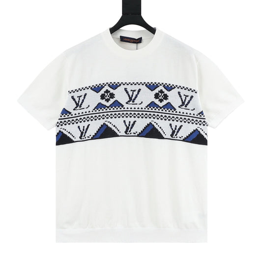 Louis Vuitton Jacquard Knit T-Shirt front view