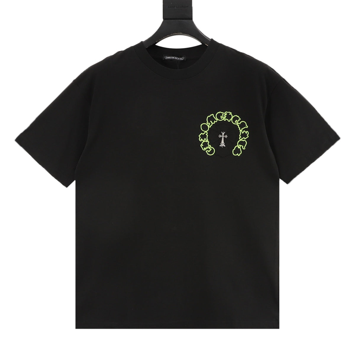 Chrome Hearts Letter Patch Hardware Cross T-Shirt front view