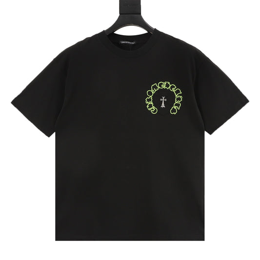 Chrome Hearts Letter Patch Hardware Cross T-Shirt front view
