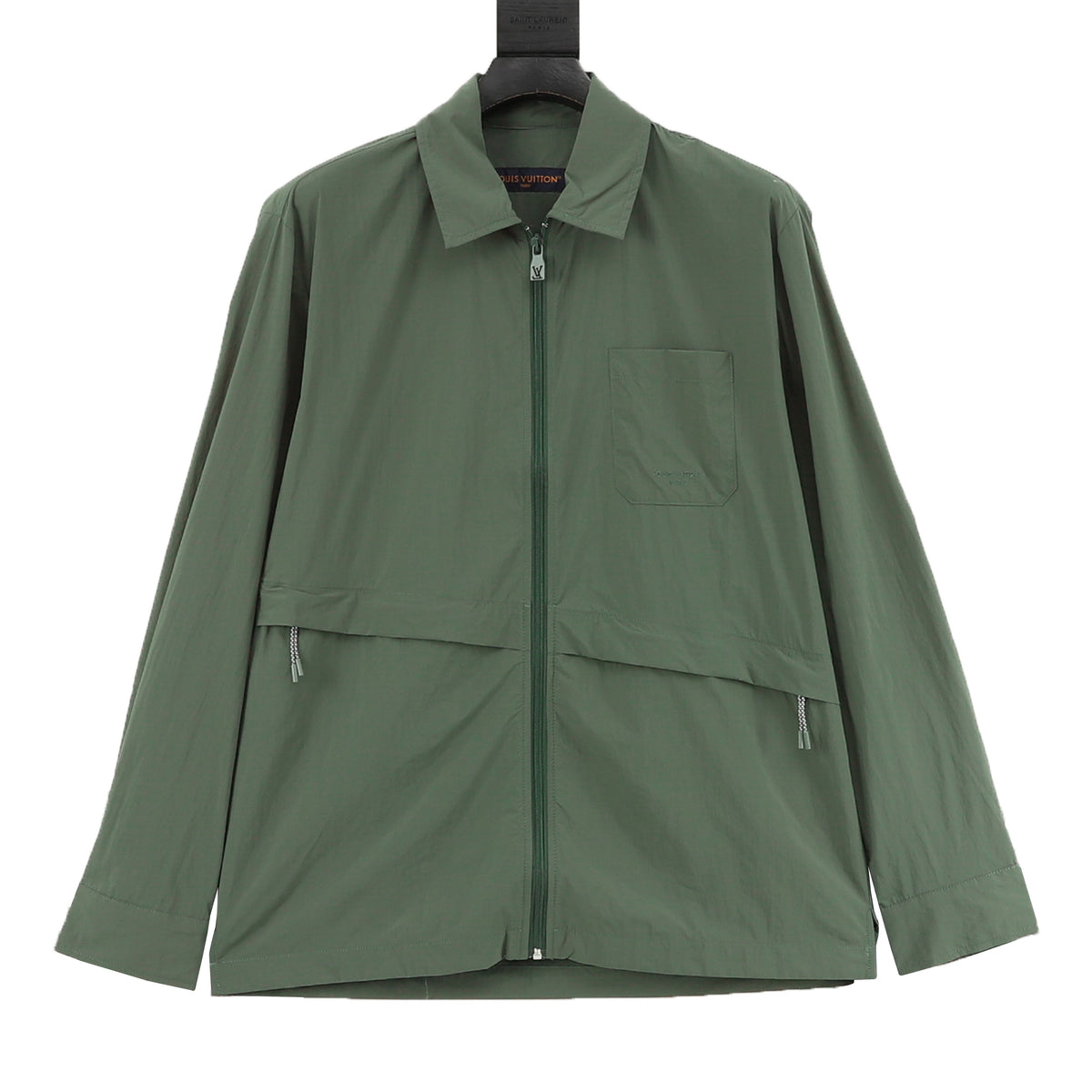 Louis Vuitton Camping Zip Lightweight Jacket - Khaki Green front view
