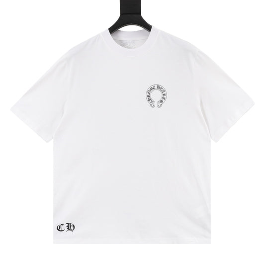 Chrome Hearts Gothic Script Cross T-Shirt front view