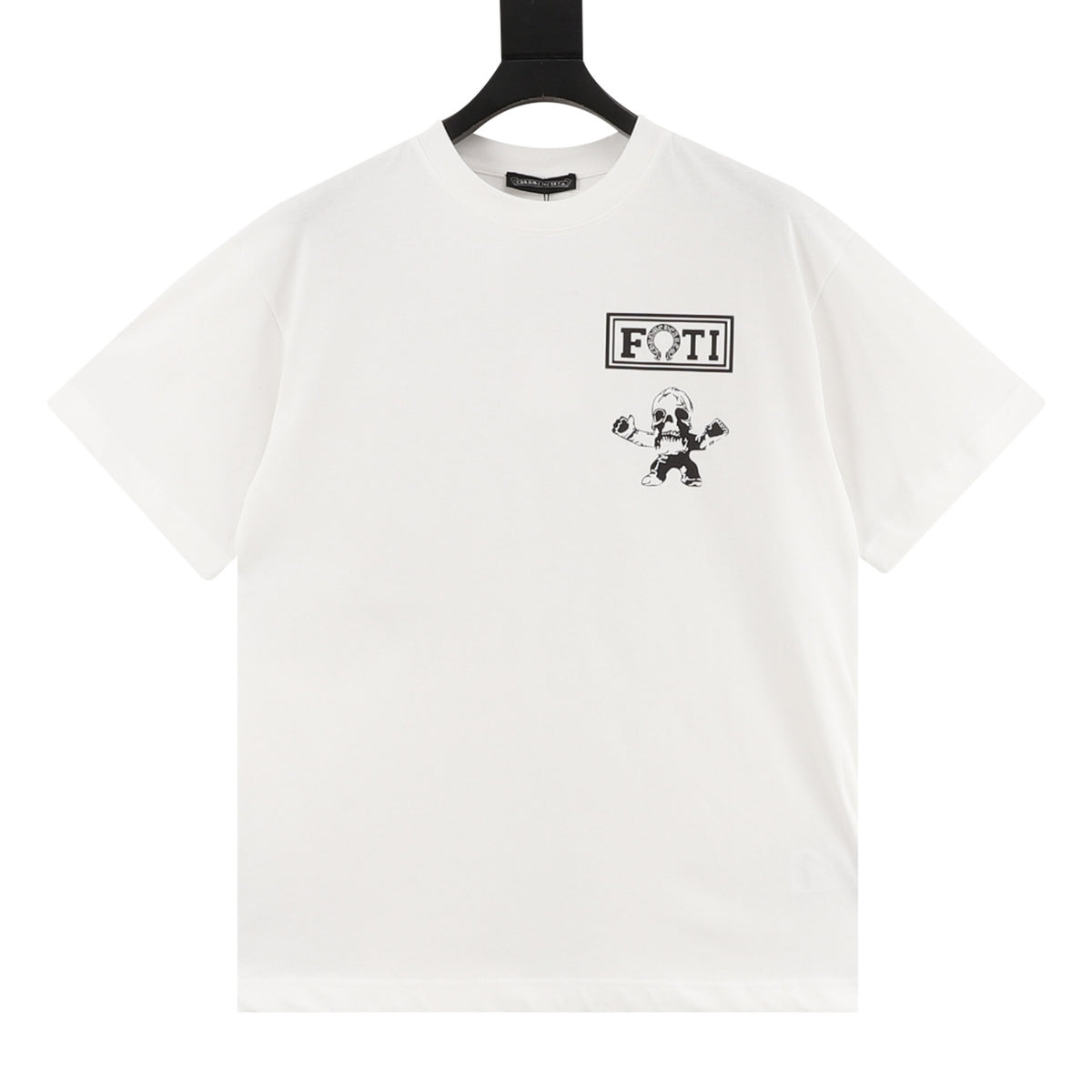 Chrome Hearts Nine-Panel Skull Print T-Shirt front view