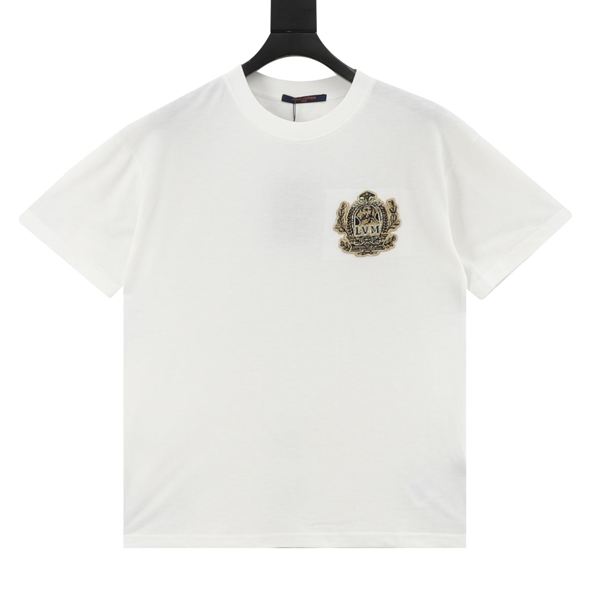 Louis Vuitton Embroidered Badge Damier T-Shirt front view