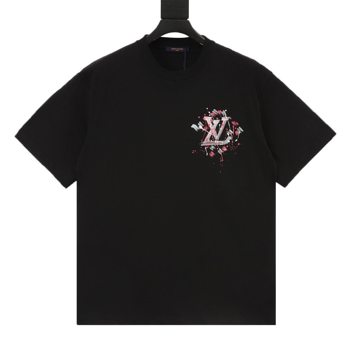 Louis Vuitton Hand-Drawn Graffiti Logo T-Shirt front view