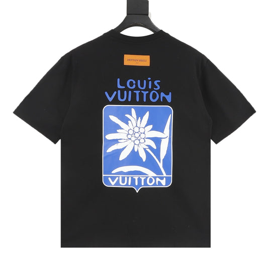 Louis Vuitton Floral Print T-Shirt front view