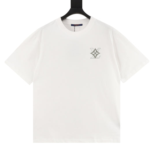 Louis Vuitton Clover Signature Puff-Print T-Shirt front view