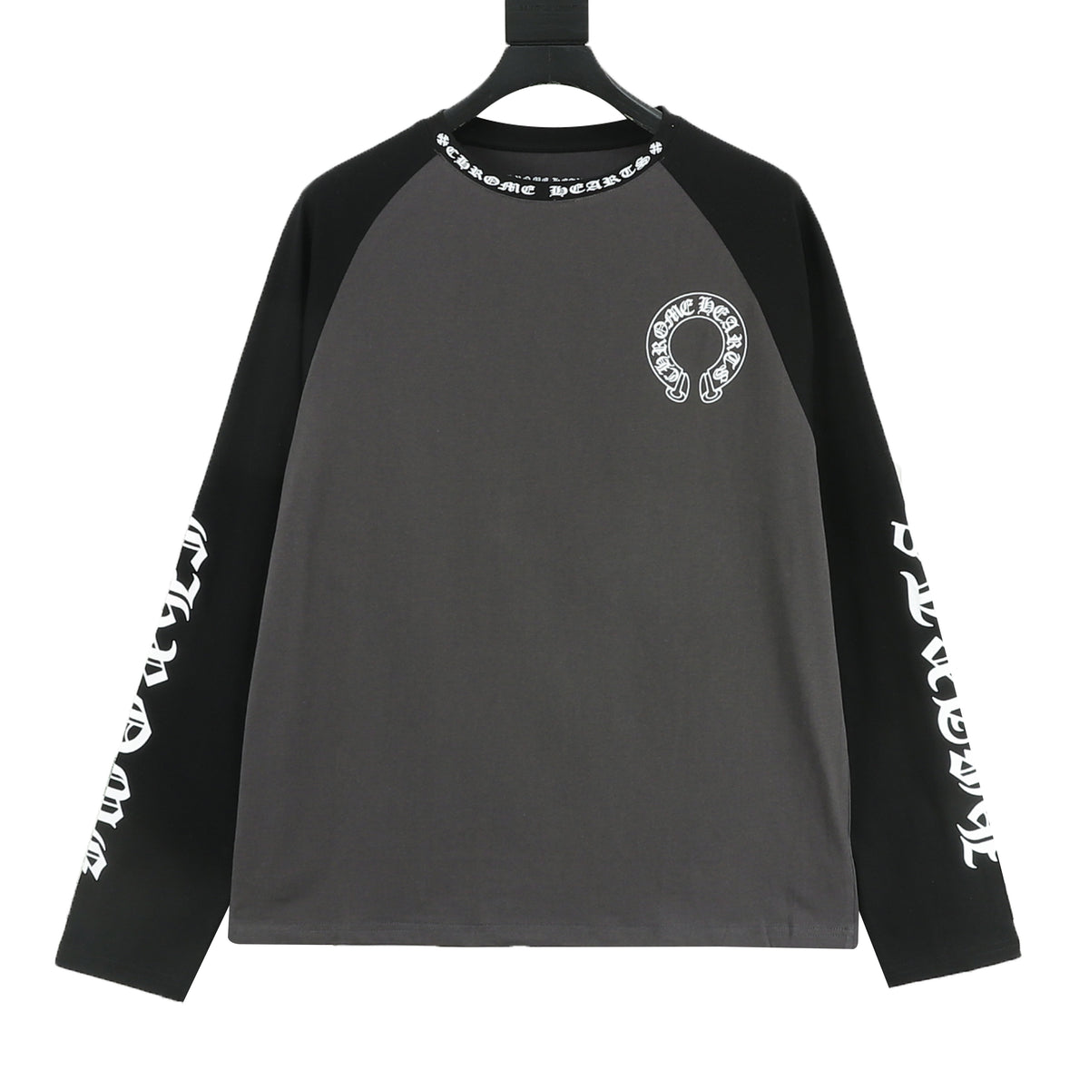 Chrome Hearts Horseshoe Panel Long-Sleeve T-Shirt front view