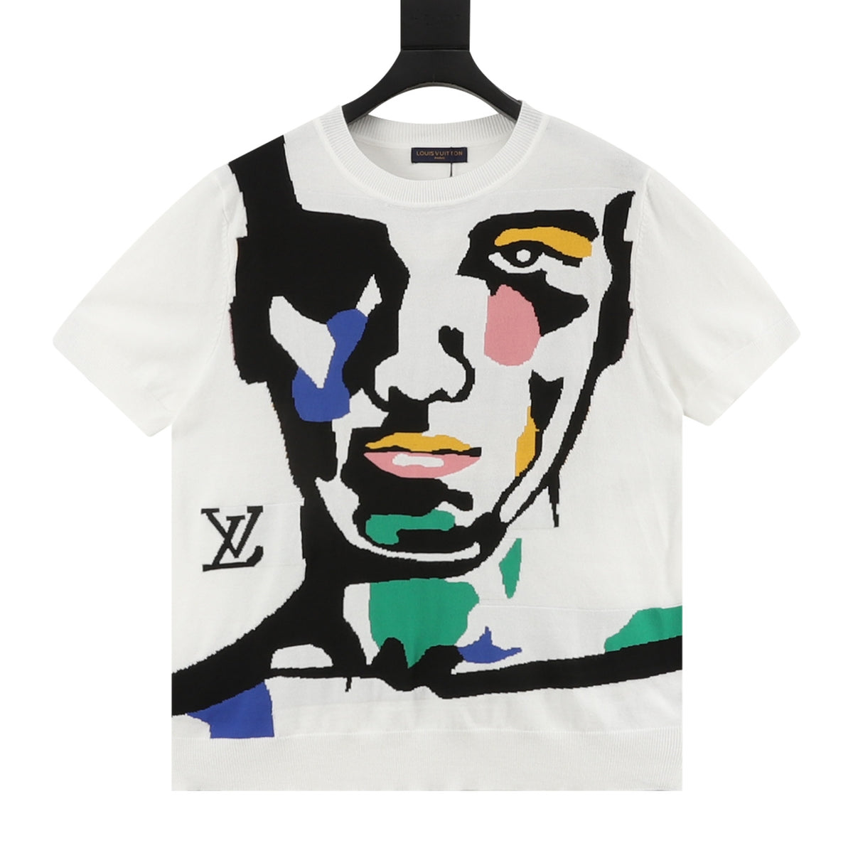 Louis Vuitton Portrait Jacquard Knit T-Shirt front view