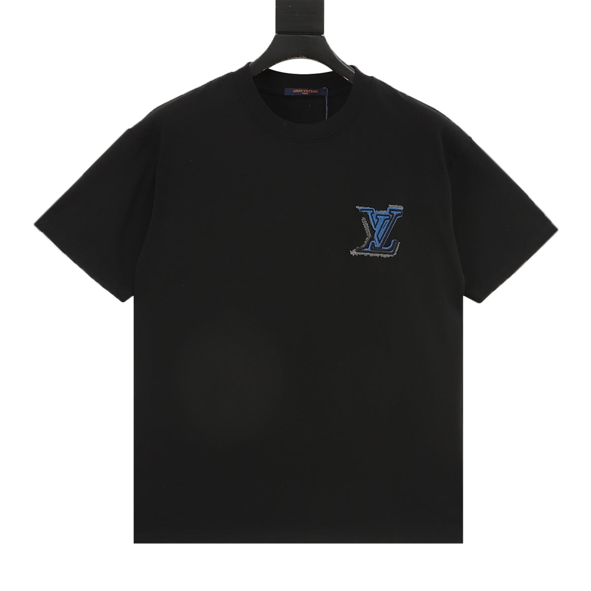 Louis Vuitton Front-and-Back Logo Embroidered T-Shirt front view