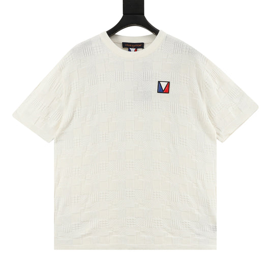 Louis Vuitton America's Cup Jacquard Knit T-Shirt front view
