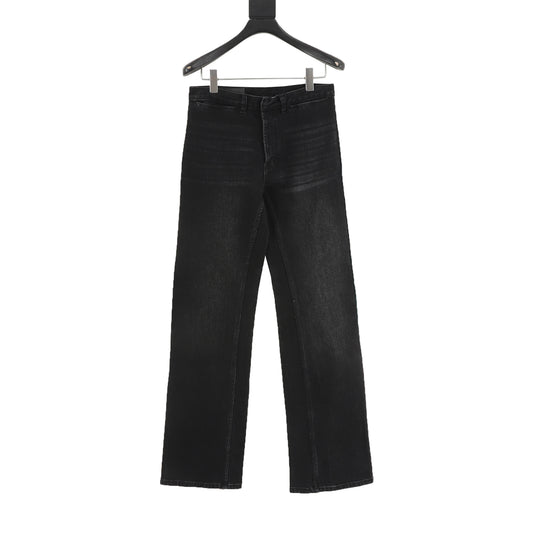 Gucci Web-Stripe Slim Straight Jeans front view