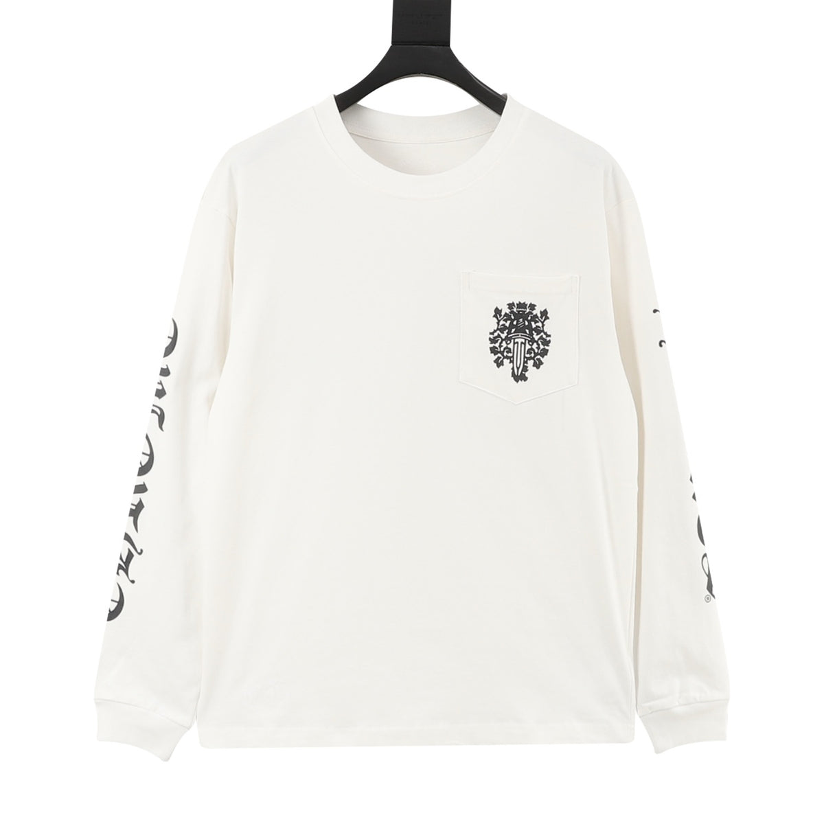 Chrome Hearts Dagger Print Long-Sleeve T-Shirt front view