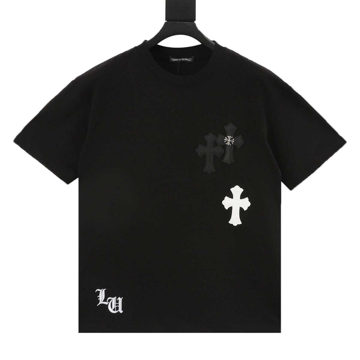 Chrome Hearts Leather-Label Hardware Cross T-Shirt front view