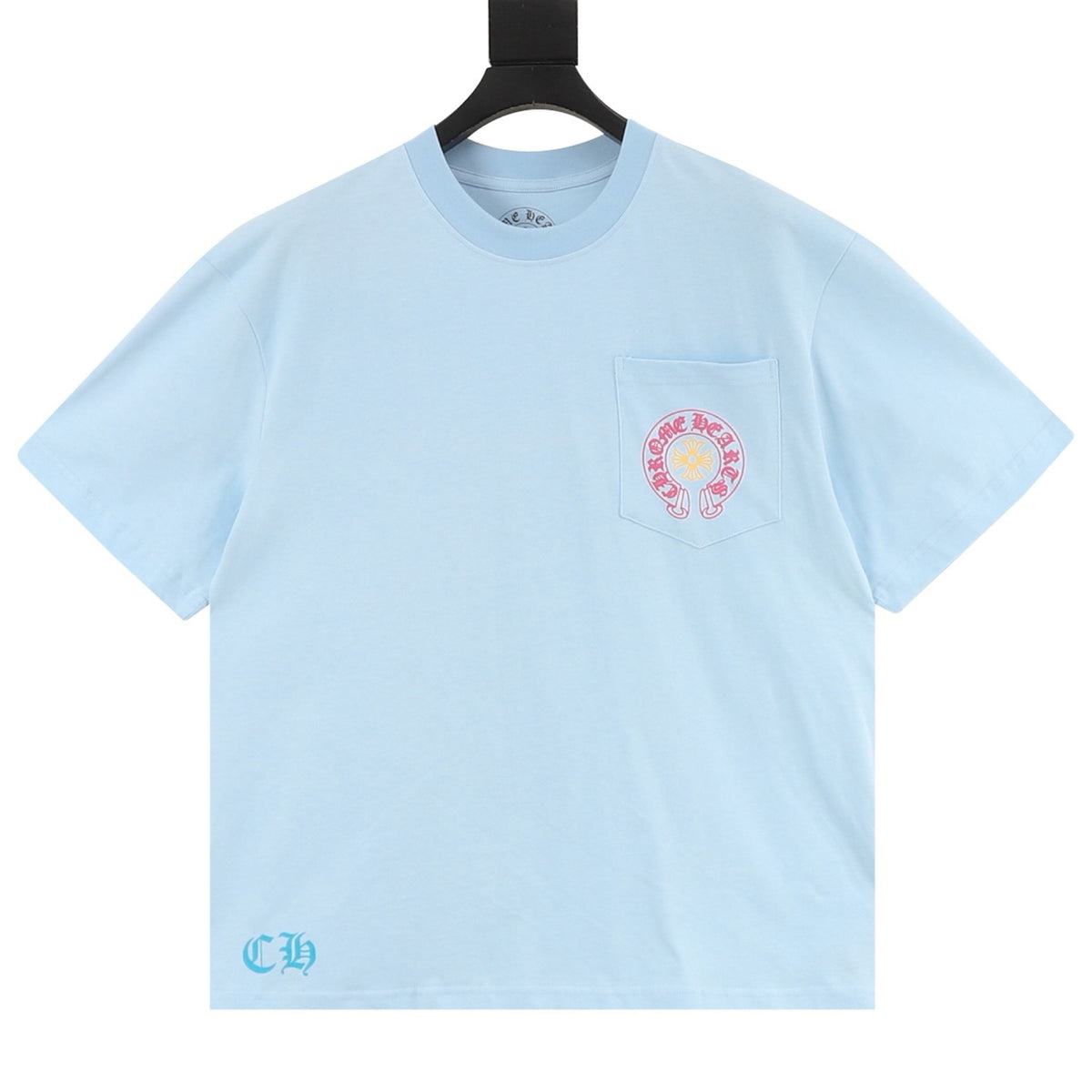 Chrome Hearts Horseshoe Cross Print T-Shirt front view