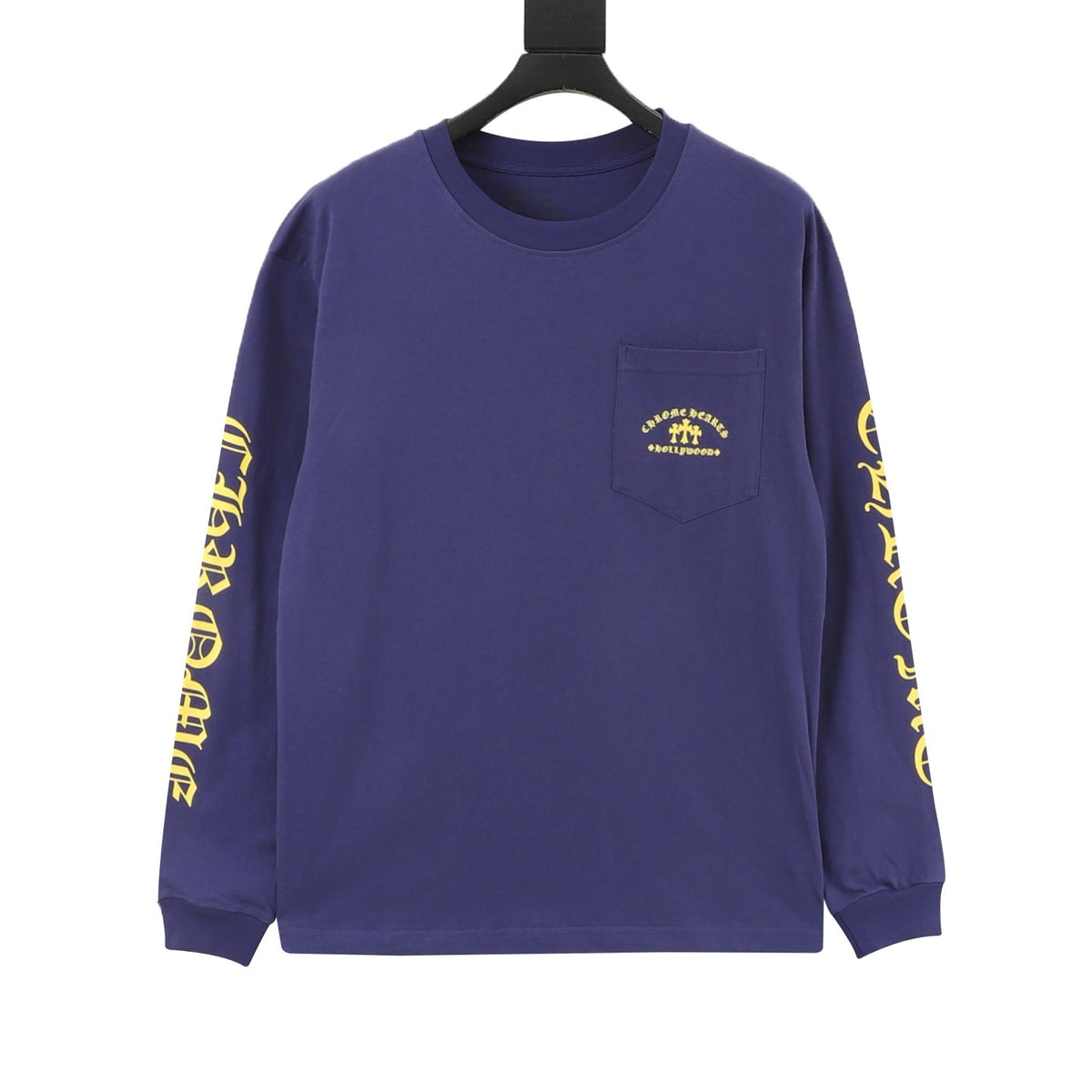 Chrome Hearts Pocket Cross Print Long-Sleeve T-Shirt front view