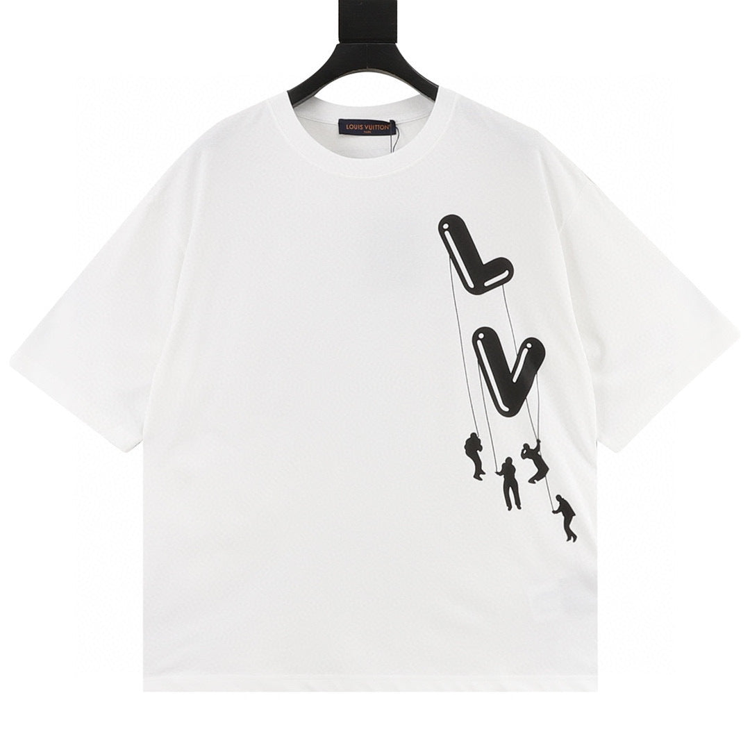 Louis Vuitton Paratrooper Print T-Shirt front view