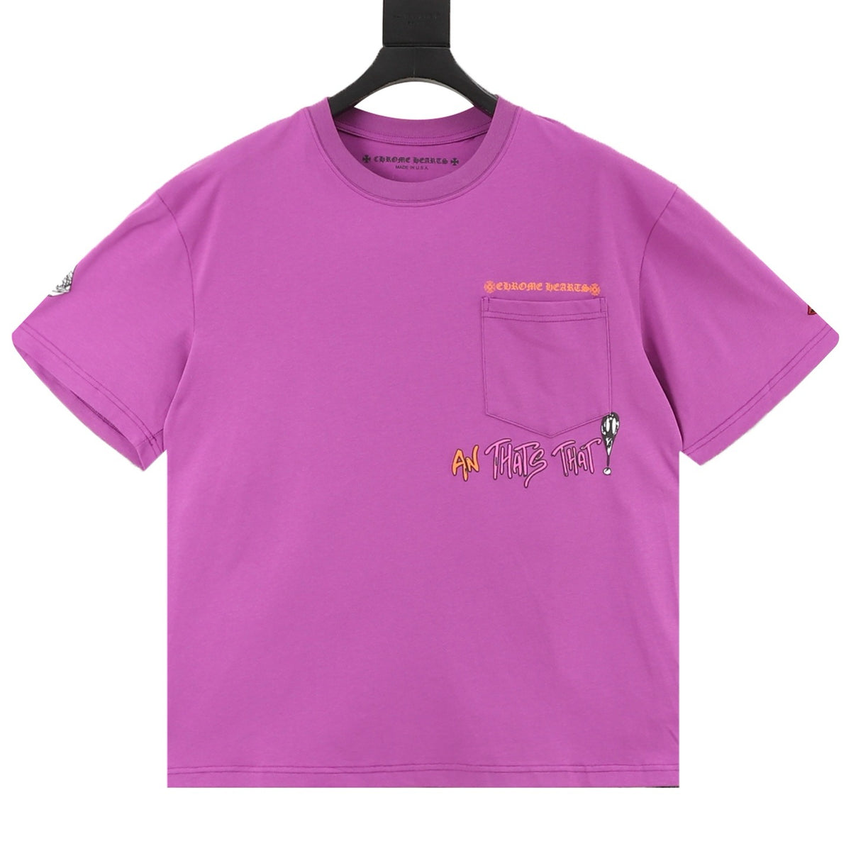 Chrome Hearts Graffiti Print T-Shirt front view