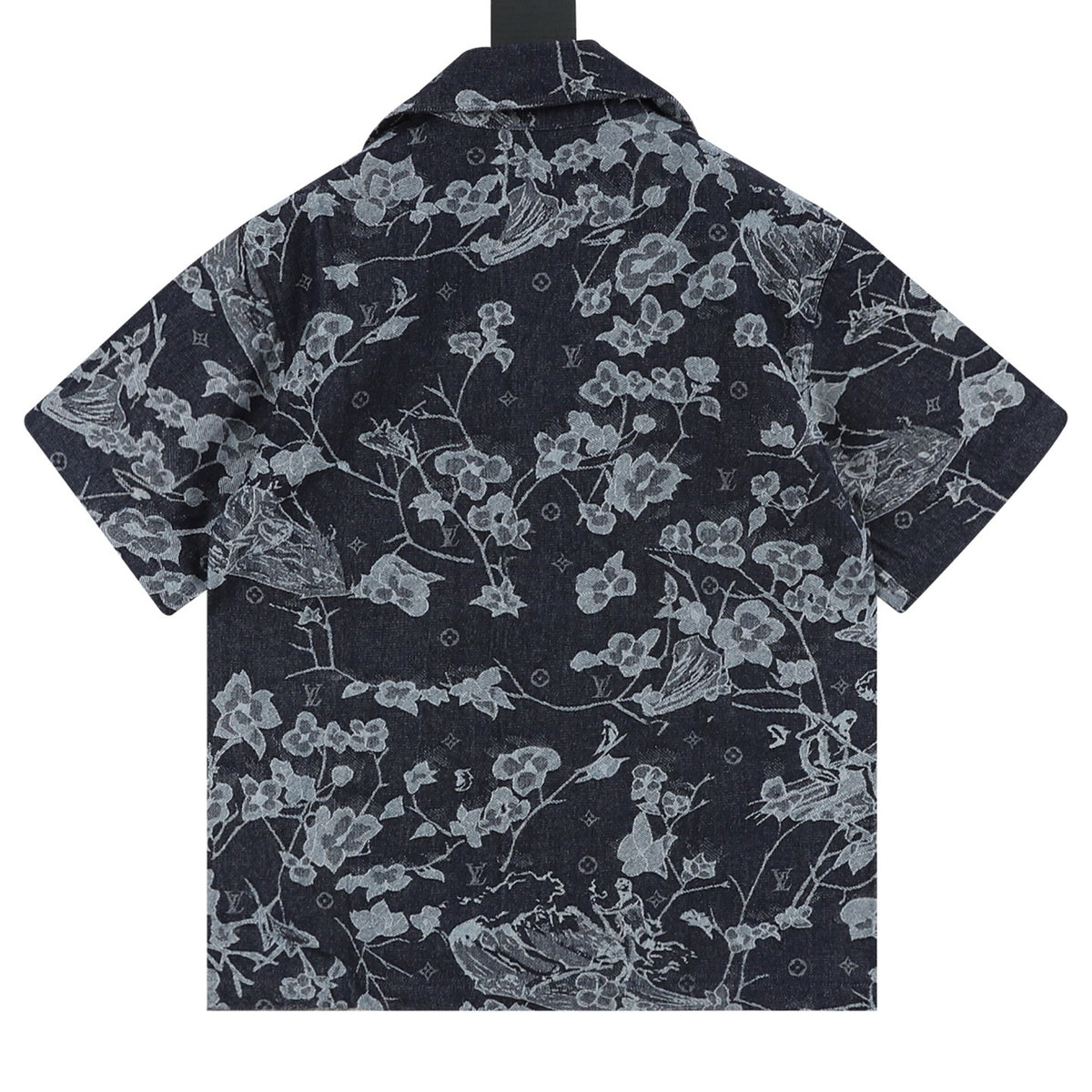 Louis Vuitton Floral Denim Jacket front view