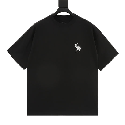 Chrome Hearts Minimal Gothic Letter Print T-Shirt front view