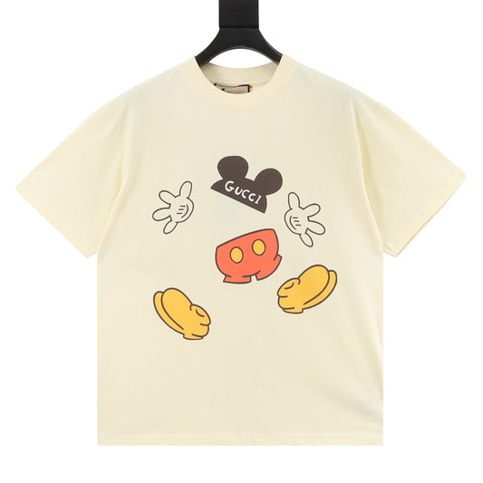 Gucci Playful Cartoon Print T-Shirt front view