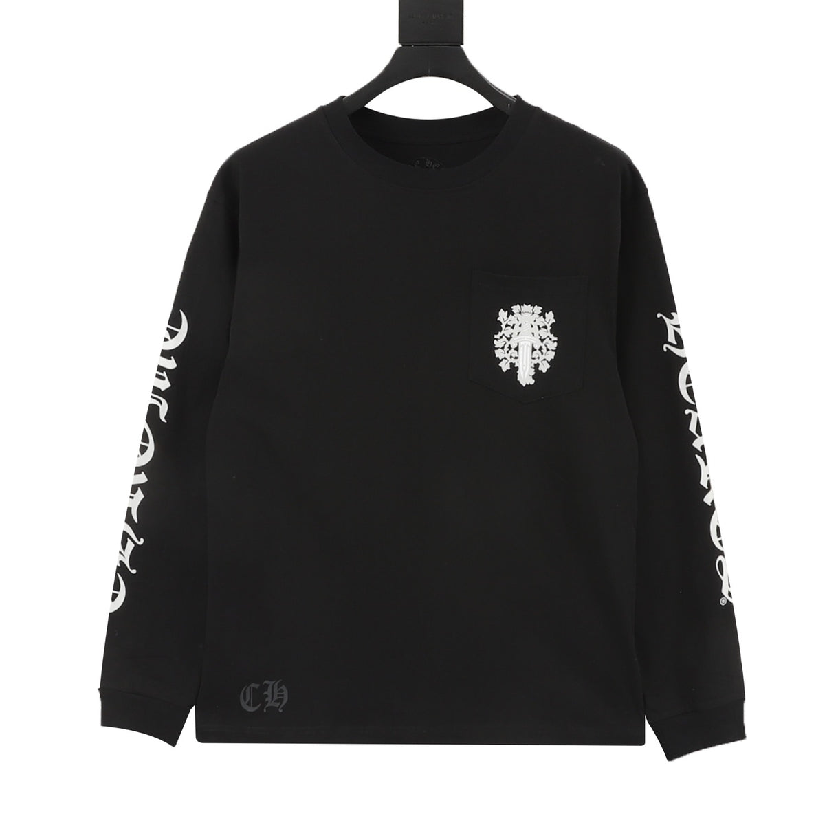Chrome Hearts Dagger Print Long-Sleeve T-Shirt front view