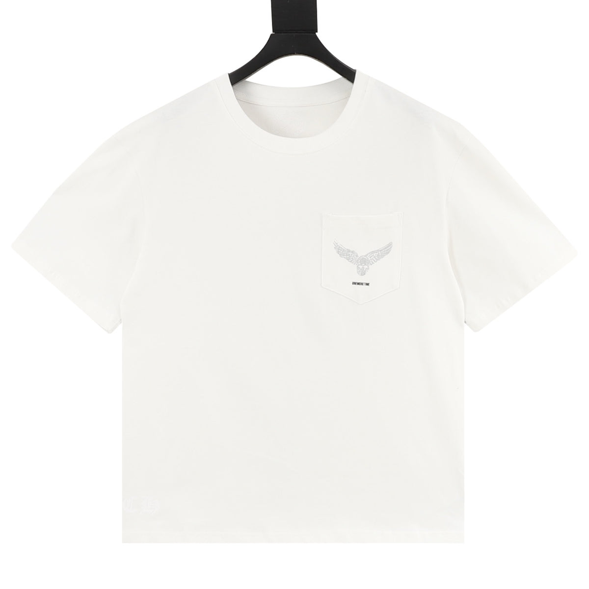 Chrome Hearts Skull Cross Print T-Shirt front view