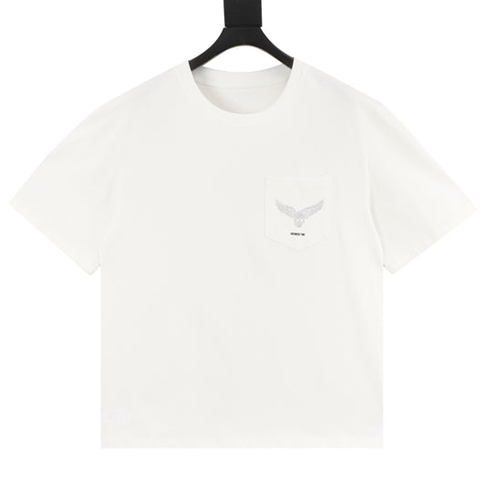 Chrome Hearts Skull Cross Print T-Shirt front view