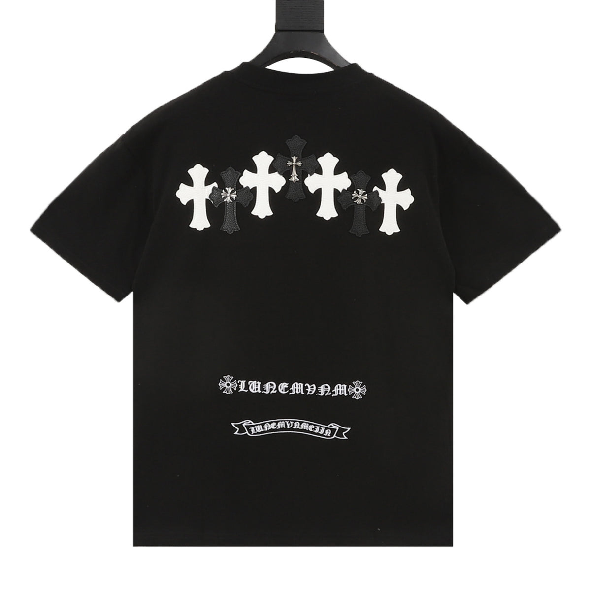 Chrome Hearts Leather-Label Hardware Cross T-Shirt product detail 2