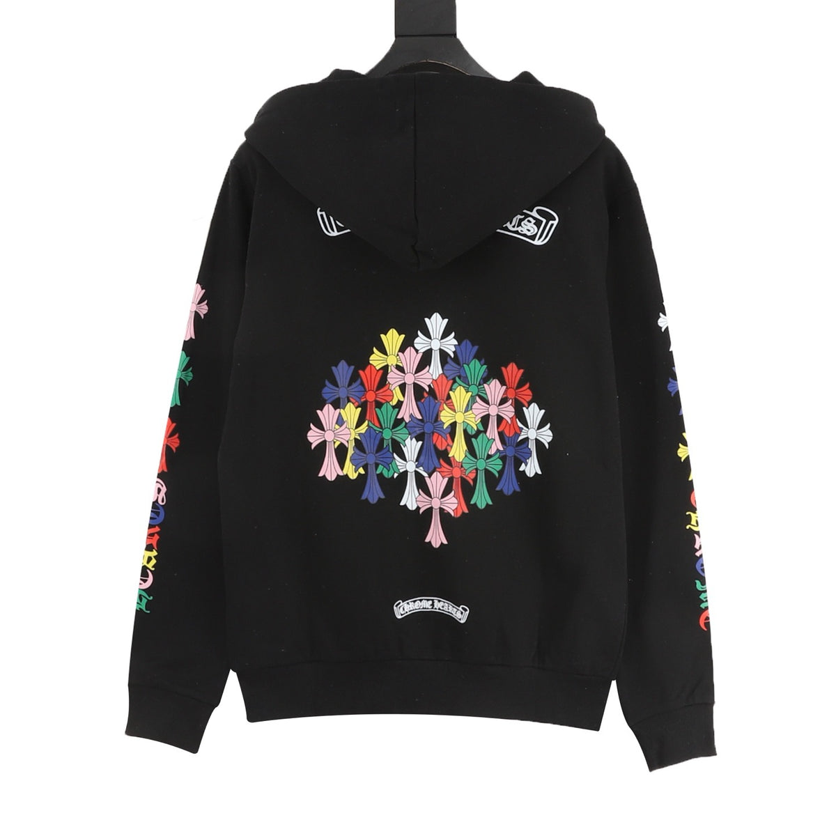 Chrome Hearts All-Over Cross Print Zip Jacket product detail 2