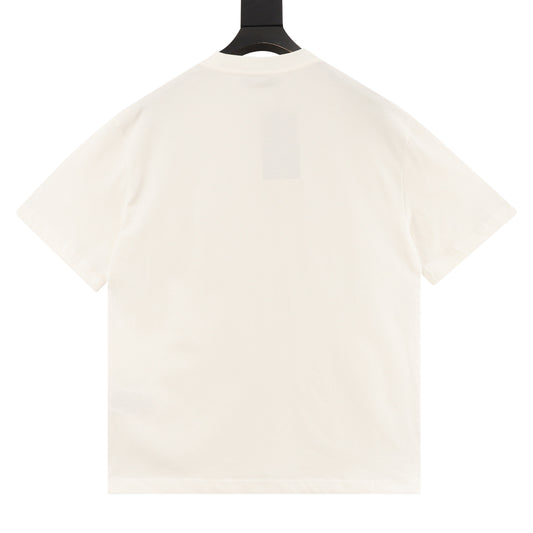 Gucci Red-Green Shadow Logo Embroidered T-Shirt product detail 2