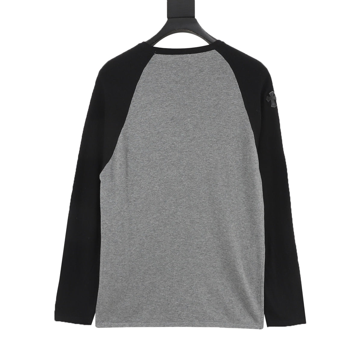 Chrome Hearts Logo Embroidered Contrast Knit Long-Sleeve Top product detail 2