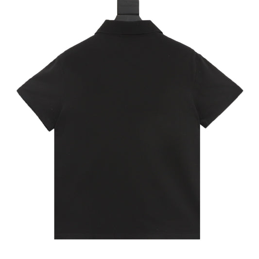 Louis Vuitton Pin Letter Embroidered Polo Shirt product detail 2