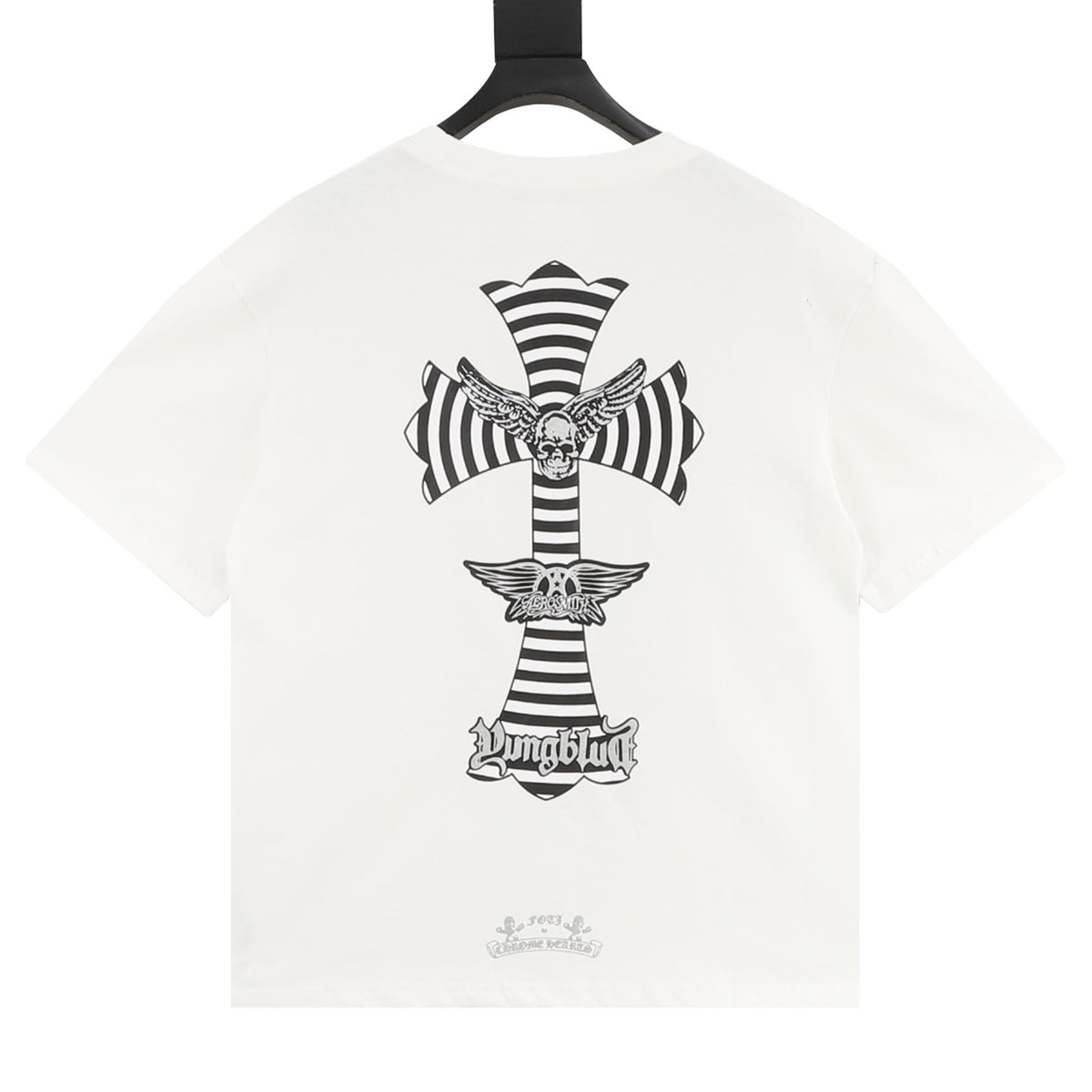Chrome Hearts Skull Cross Print T-Shirt product detail 2