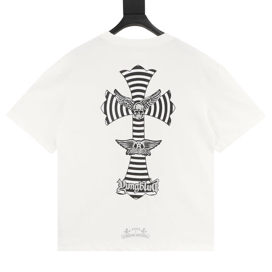 Chrome Hearts Skull Cross Print T-Shirt product detail 2