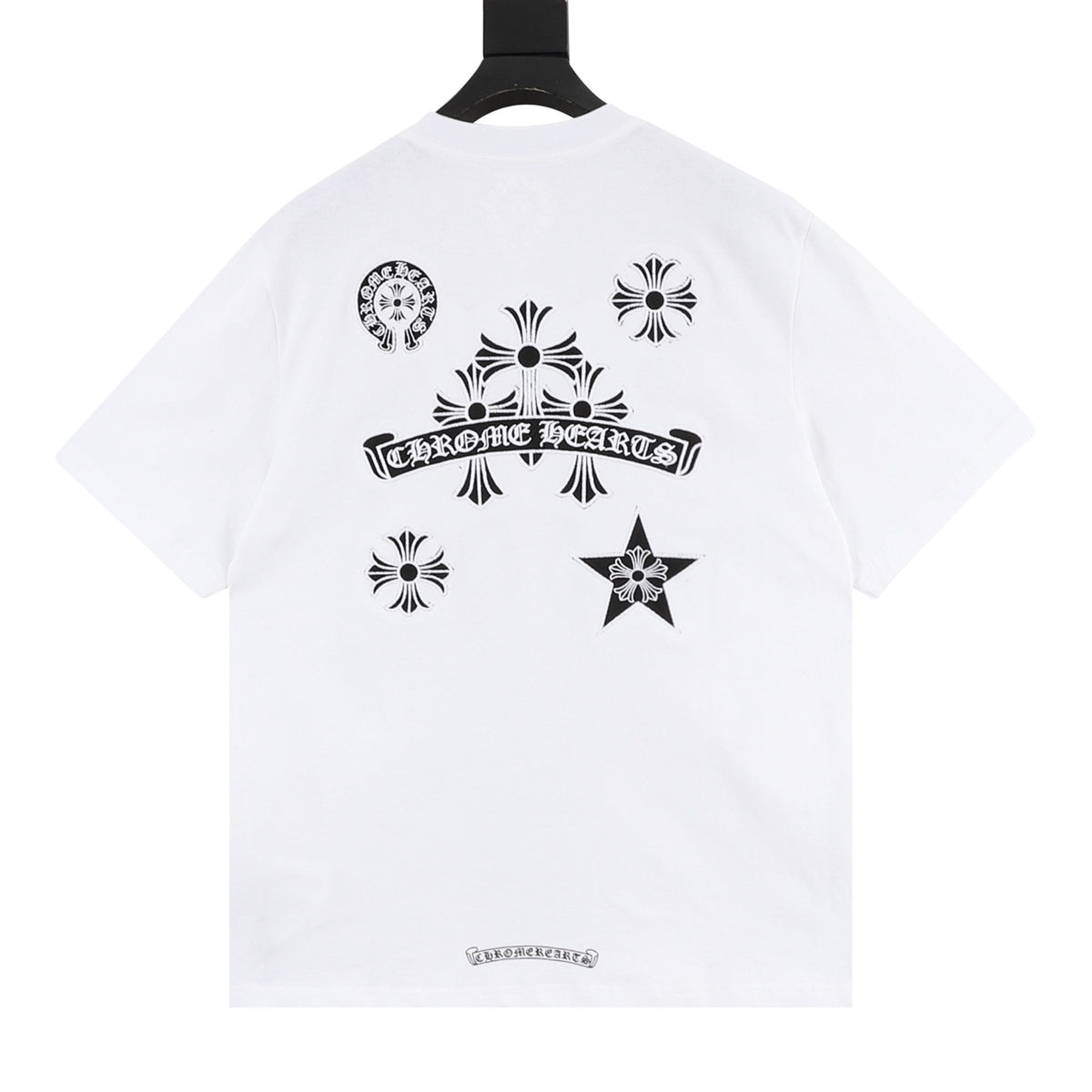 Chrome Hearts Gothic Script Cross T-Shirt product detail 2