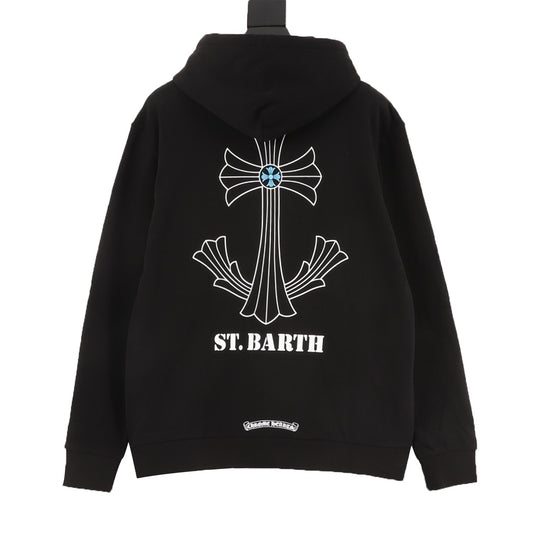 Chrome Hearts Cross Back Print Hoodie product detail 2