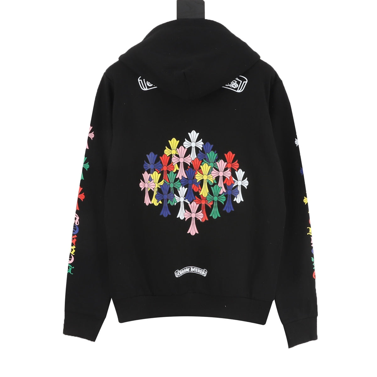 Chrome Hearts Multicolor Cross Print Hoodie product detail 2
