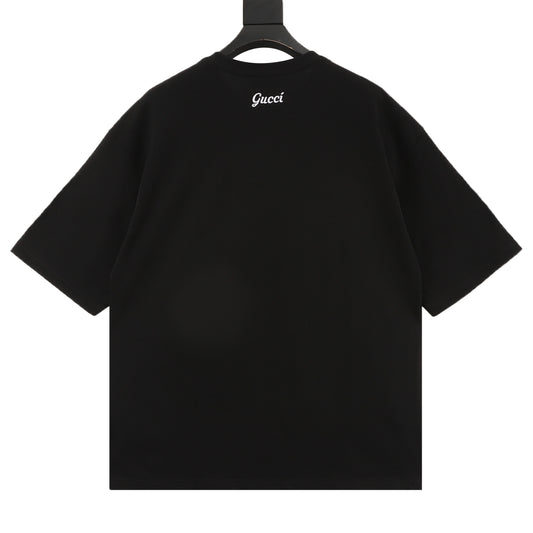 Gucci Minimal Letter Logo Embroidered T-Shirt product detail 2