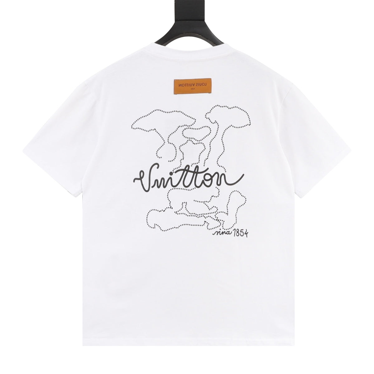 Louis Vuitton Cloud Letter Logo Print T-Shirt product detail 2