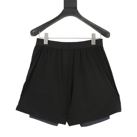 Louis Vuitton Logo Print Layered Shorts product detail 2