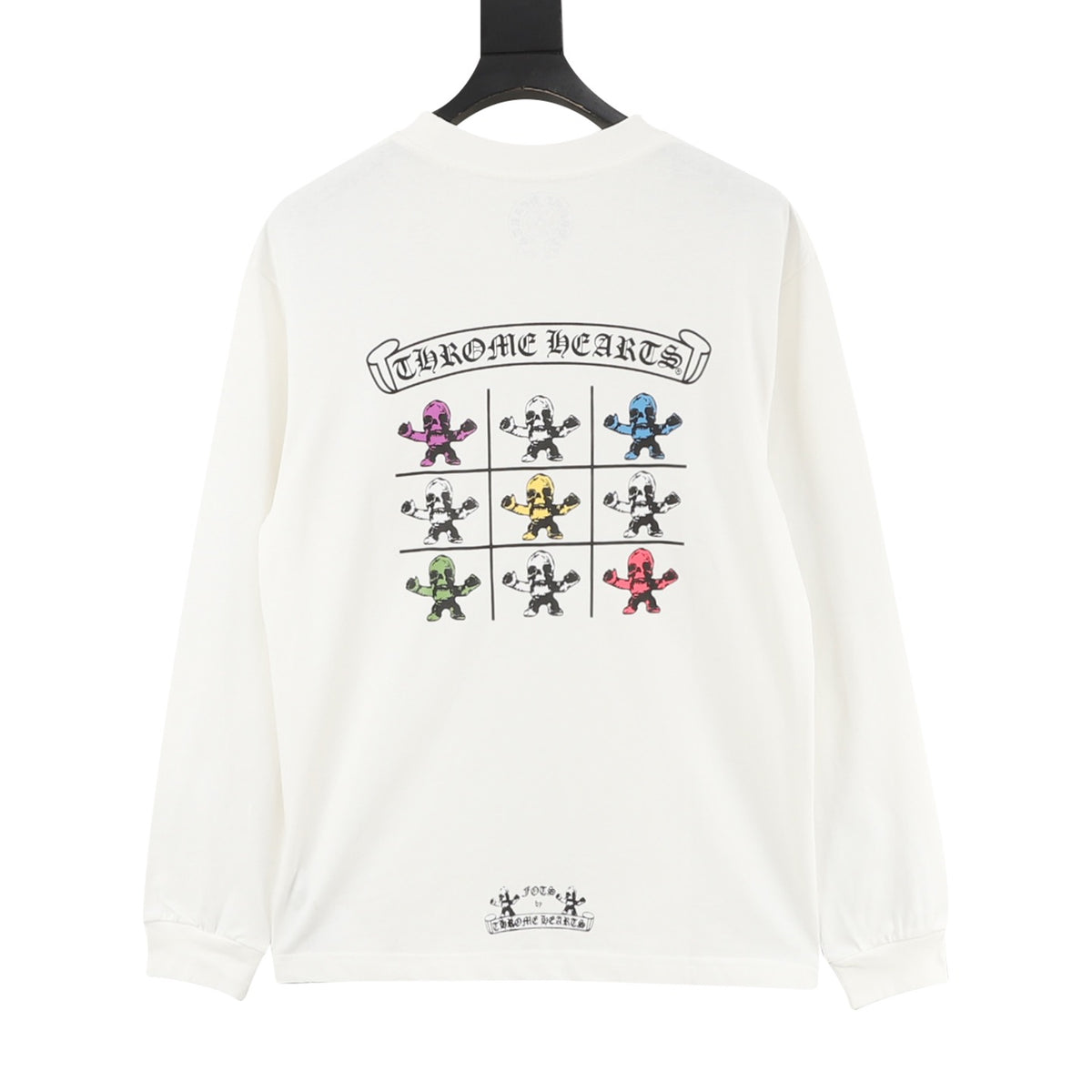 Chrome Hearts Skull Figure Print Long-Sleeve T-Shirt product detail 2