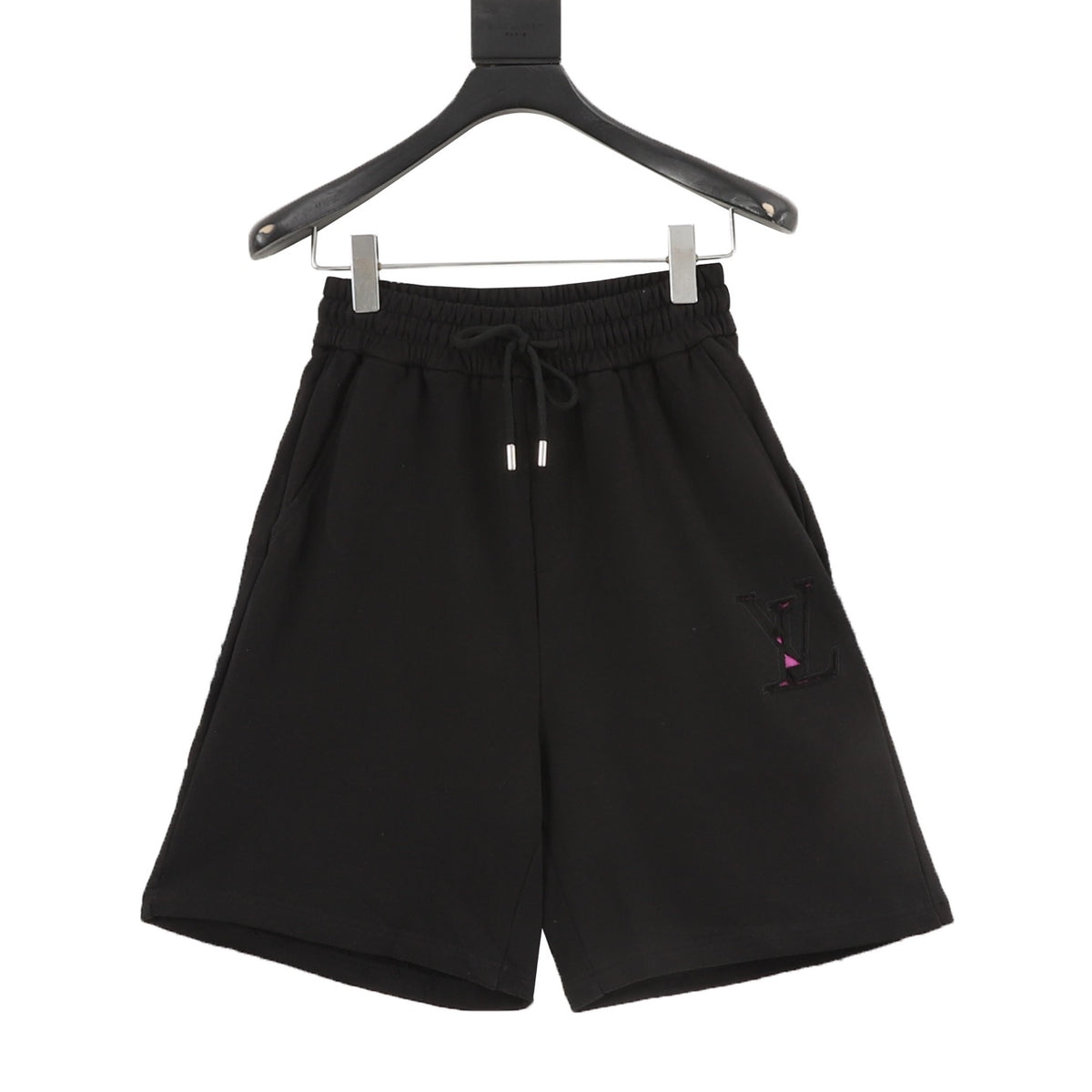 Louis Vuitton Laser-Cut Applique Logo Shorts product detail 2