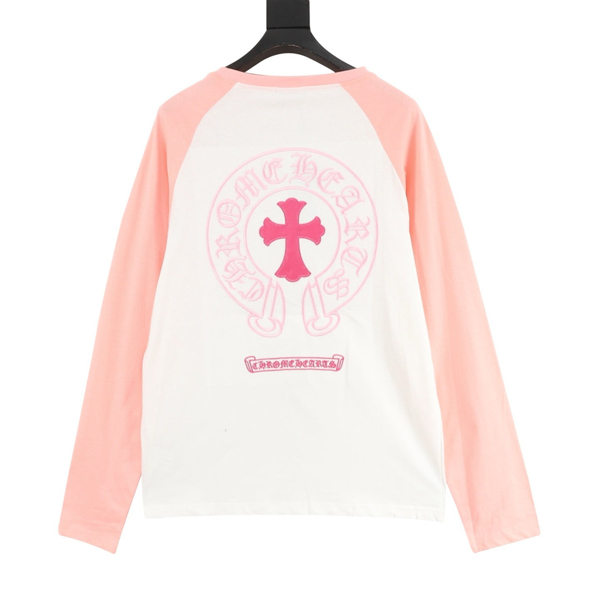 Chrome Hearts Embroidered Horseshoe Panel Long-Sleeve T-Shirt product detail 2