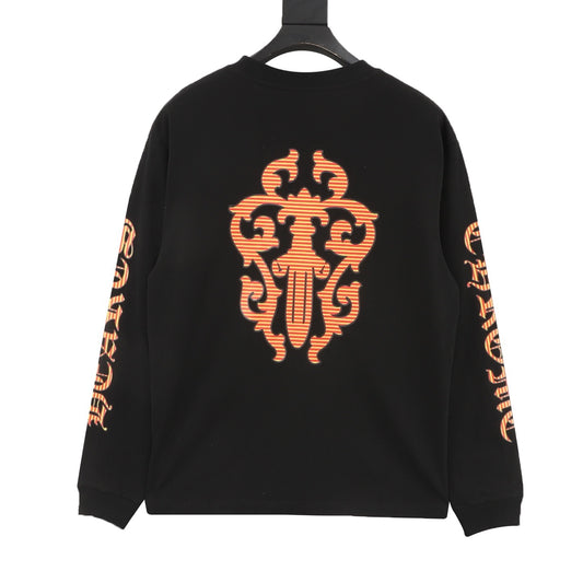 Chrome Hearts Dagger Print Long-Sleeve T-Shirt product detail 2