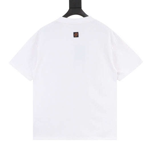 Louis Vuitton Monogram Logo Embroidered T-Shirt product detail 2